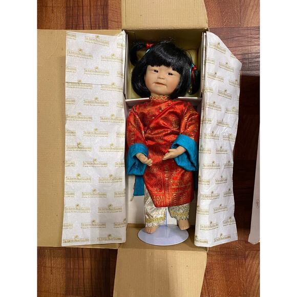 Ashton Drake Galleries Ming&Mei Mei 1994 Yolanda Bello Signed Dolls COA:… - Picture 3 of 14
